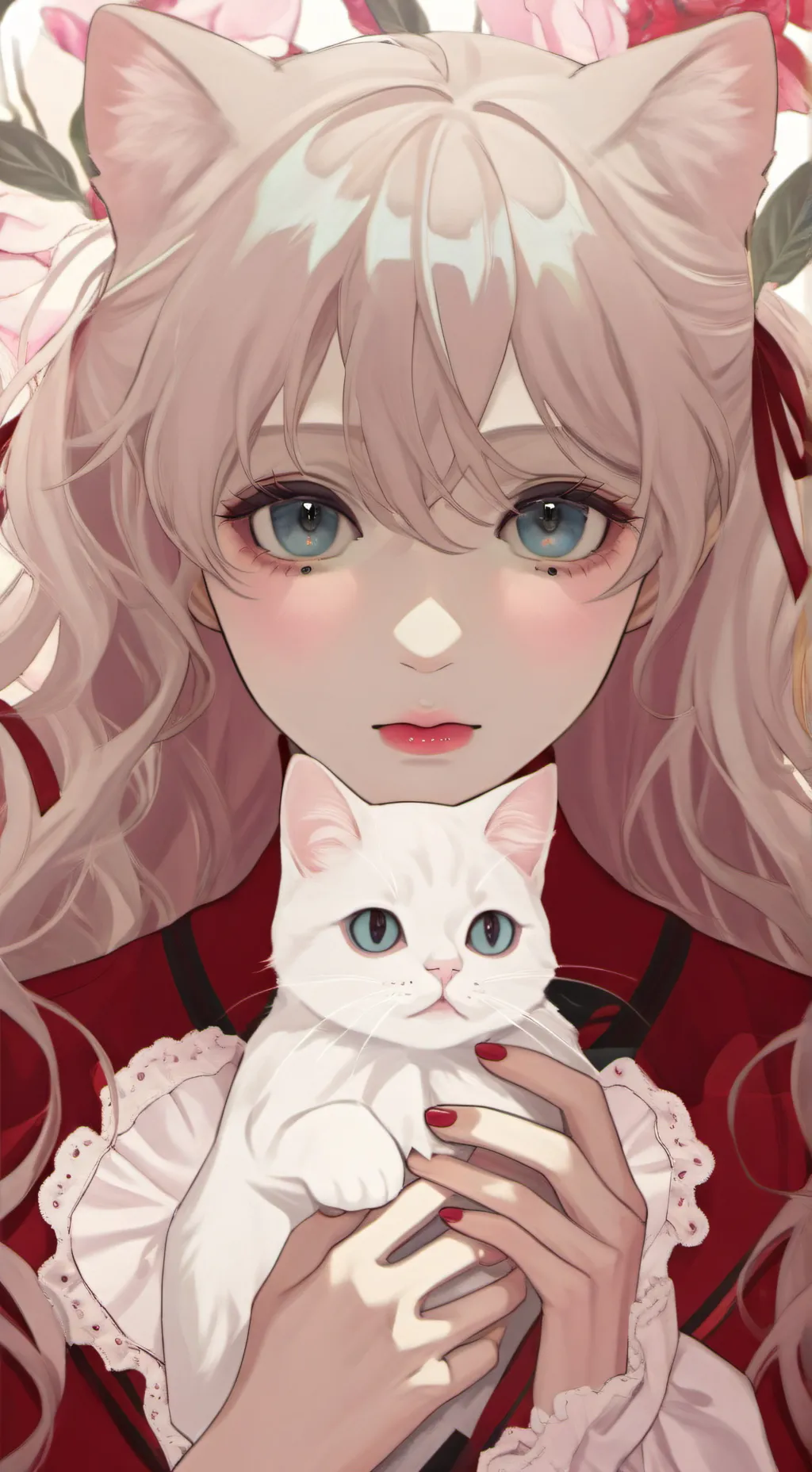 ai character: neko background