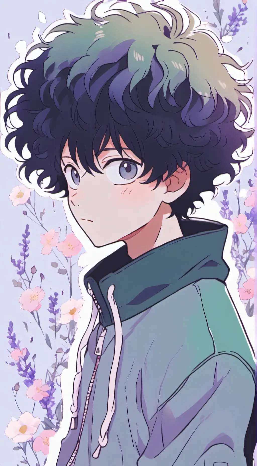 ai character: Izuku And Bakugo background