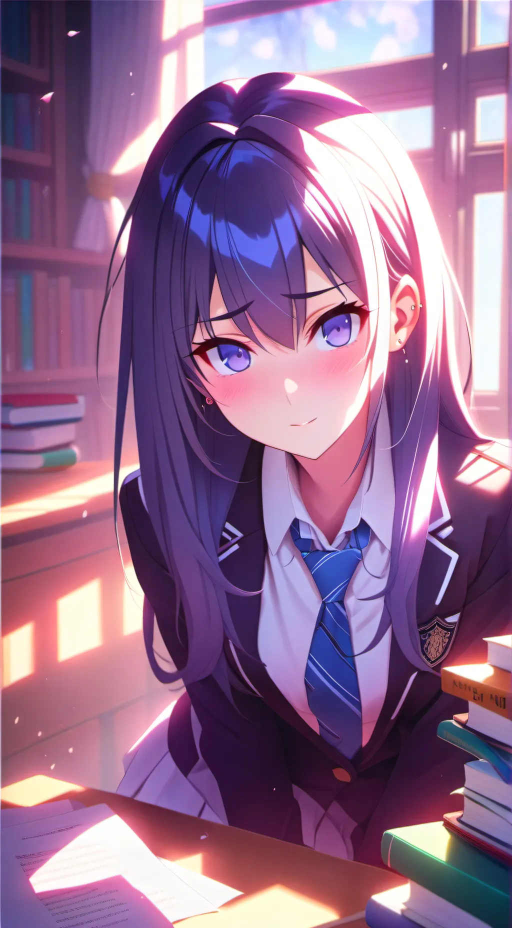 ai character: Ella background