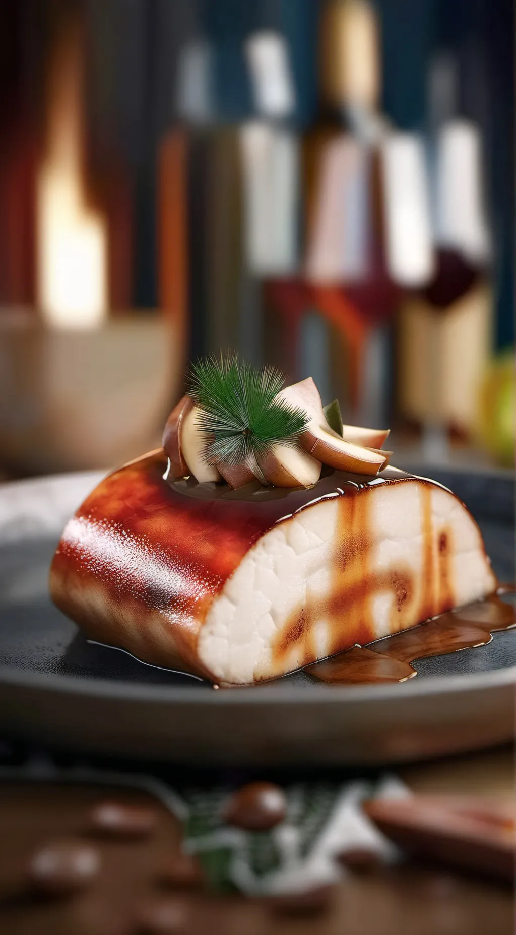 ai character: Food background