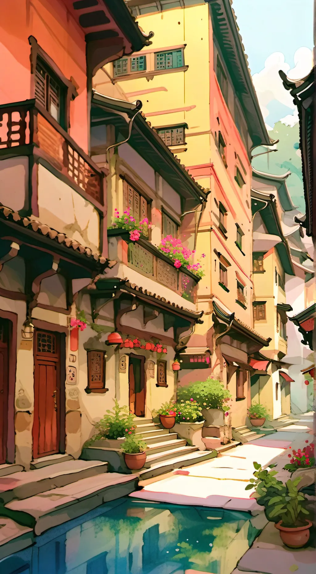 ai character: Para Sprunki 1.50 background