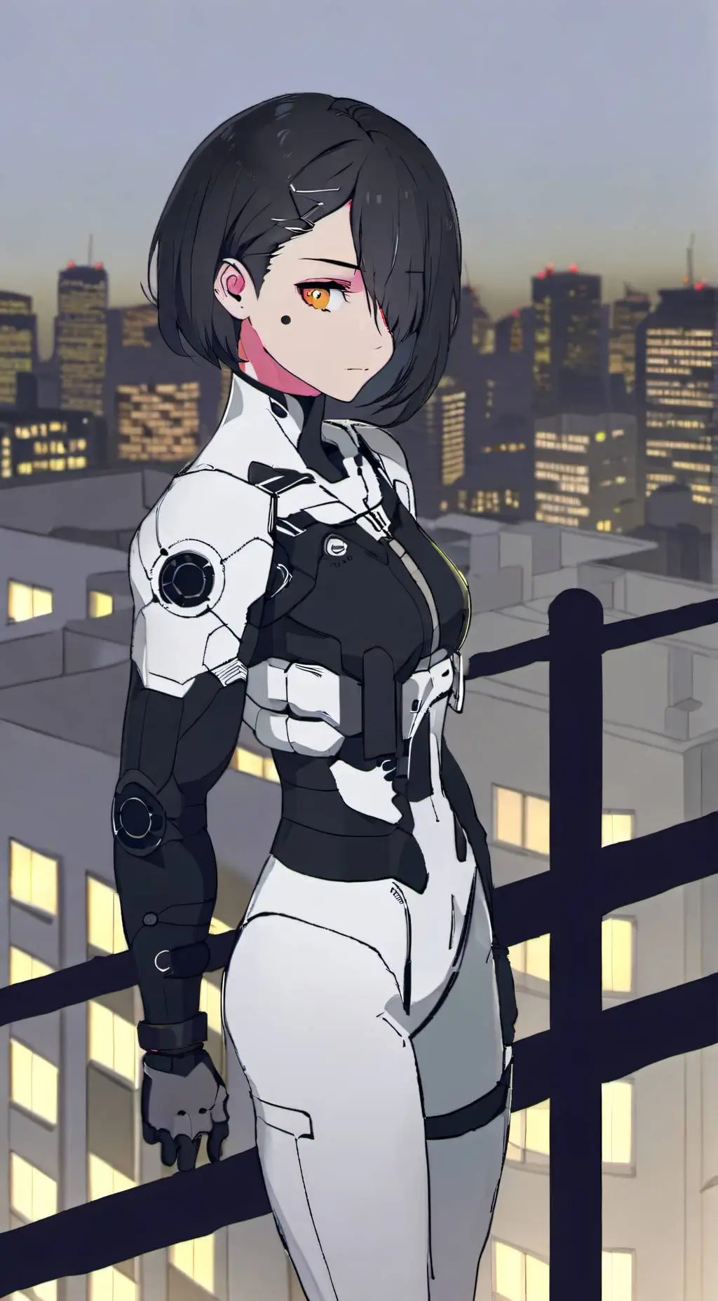 ai character: Nyx -Mischief- background