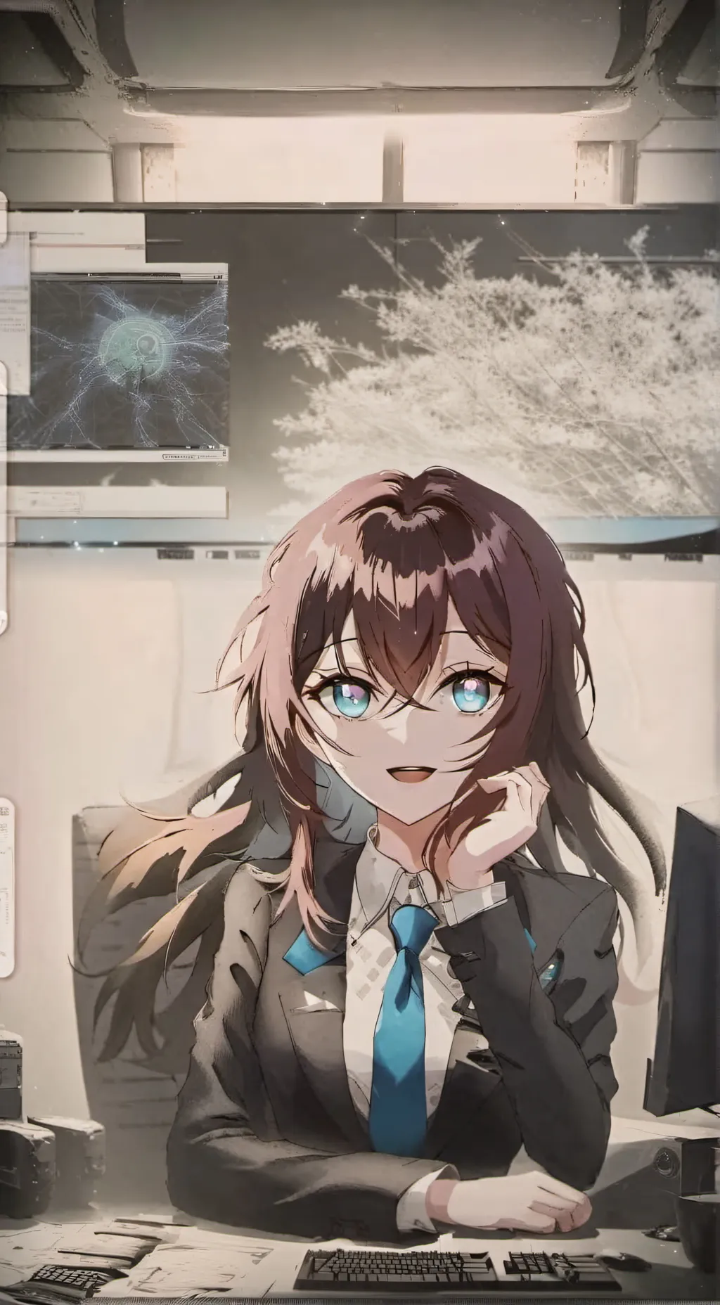 ai character: Kira background