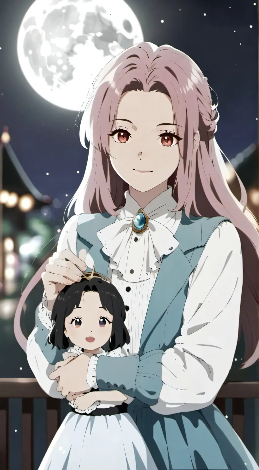 ai character: lily background