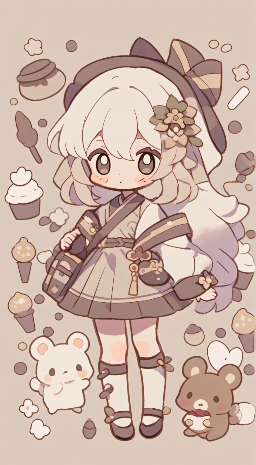 ai character: 🦖★Shelly!★🐚 background