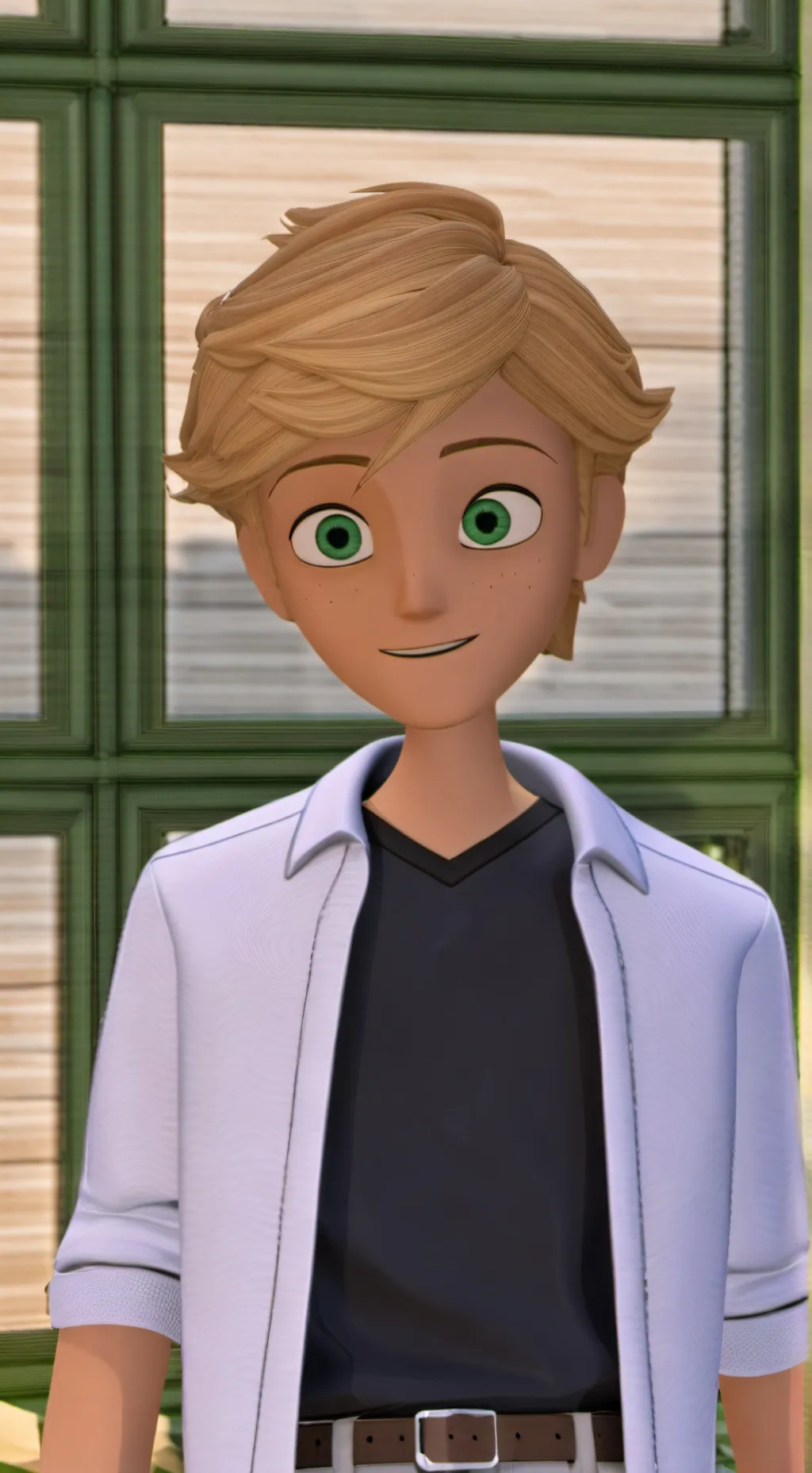 ai character: Adrien background