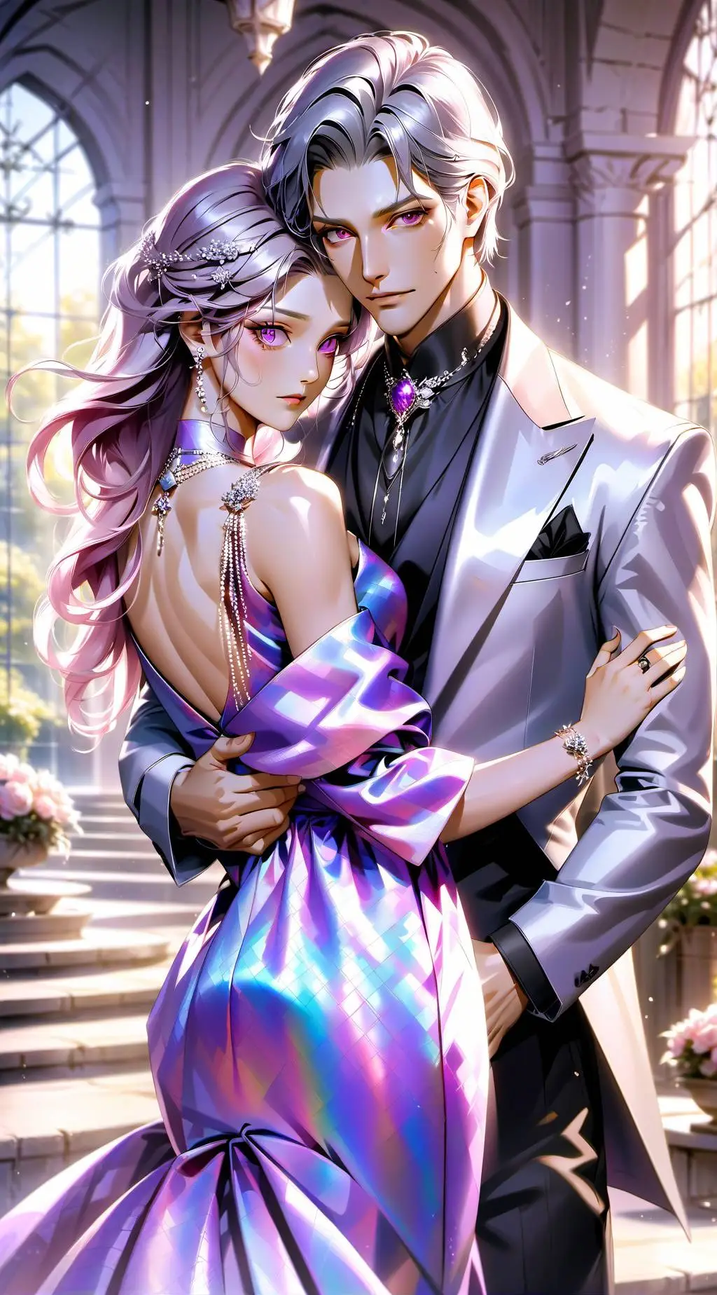 ai character: 💜Alaric Muragenta💜 background
