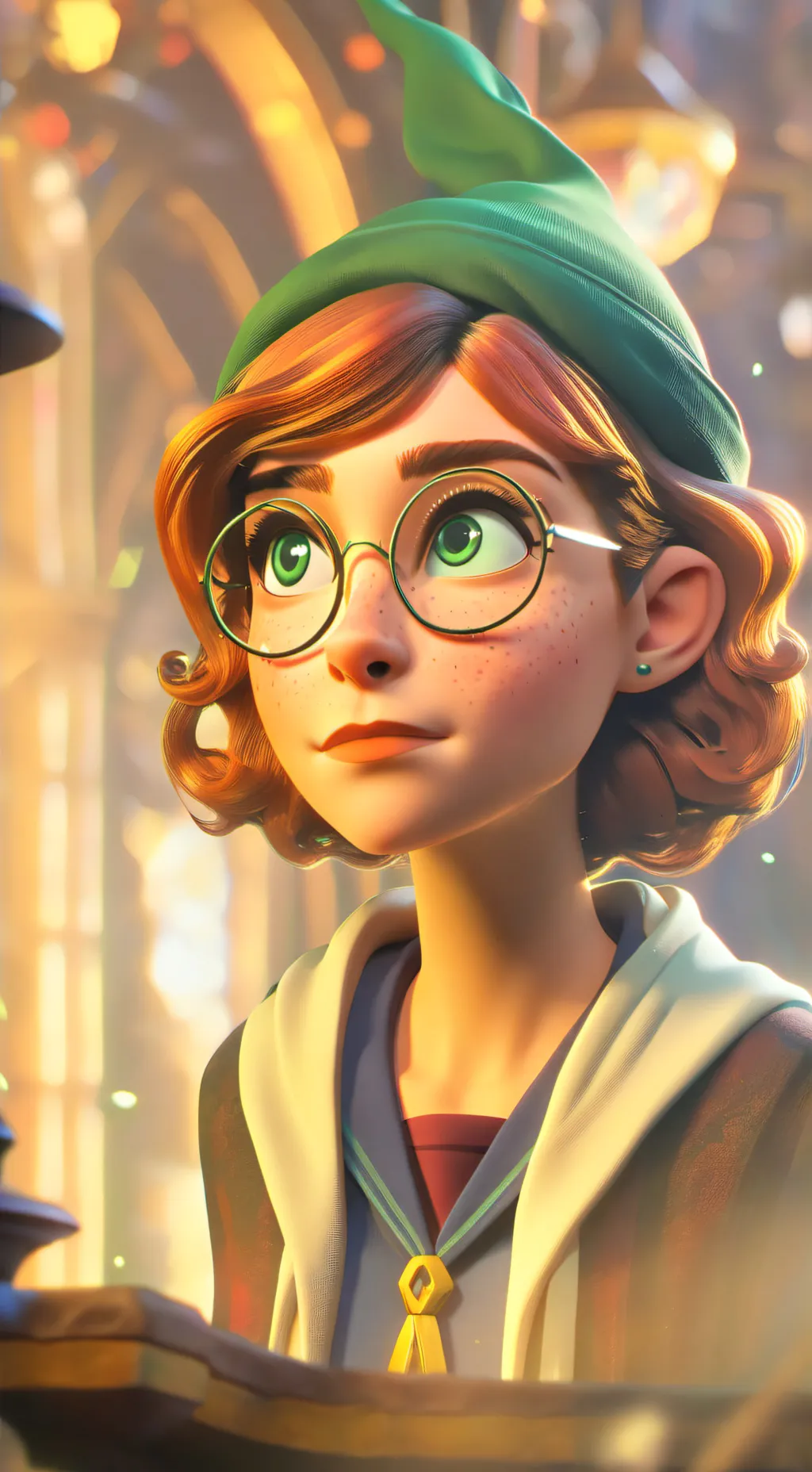 ai character: Scarlett background