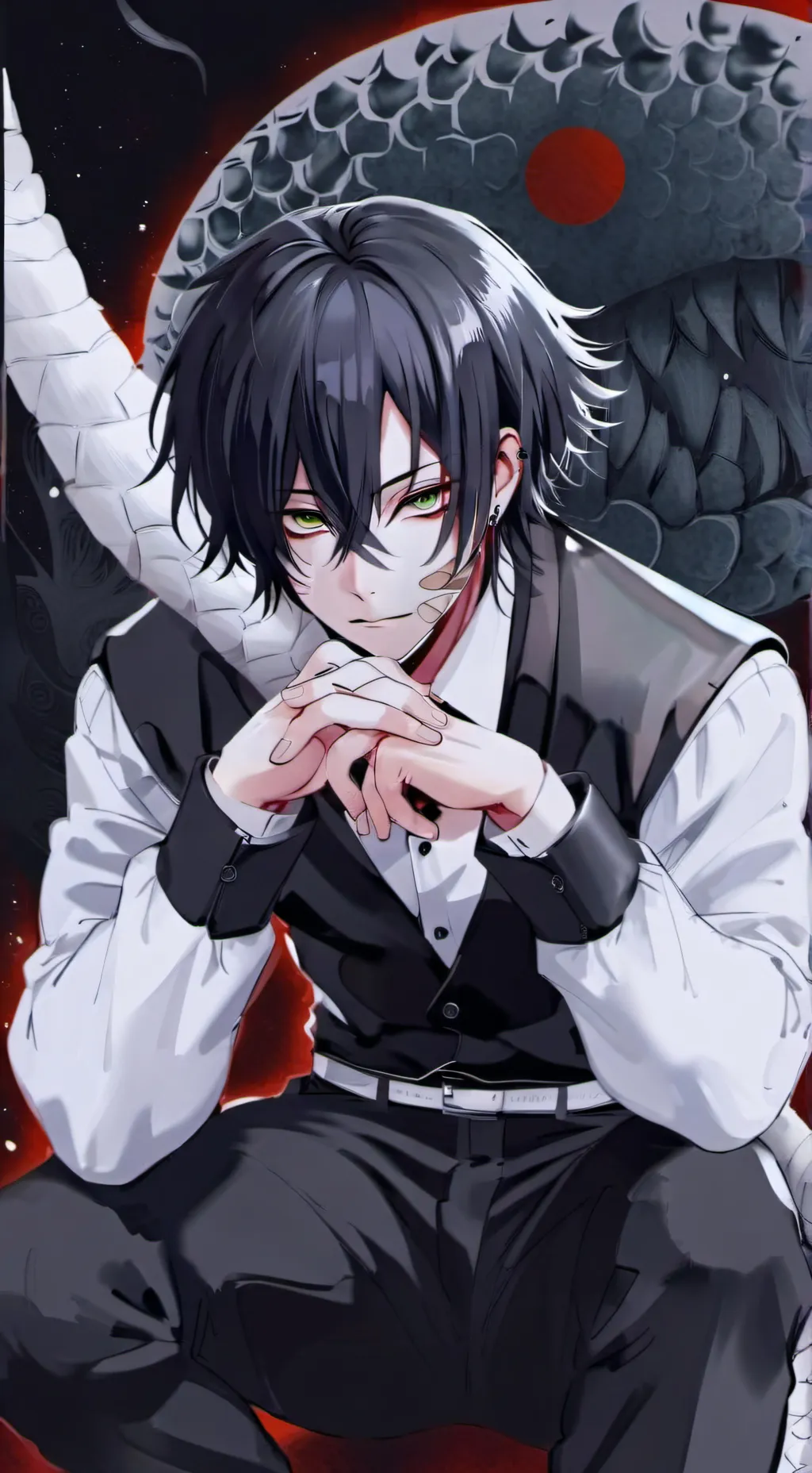 ai character: Demon obanai background