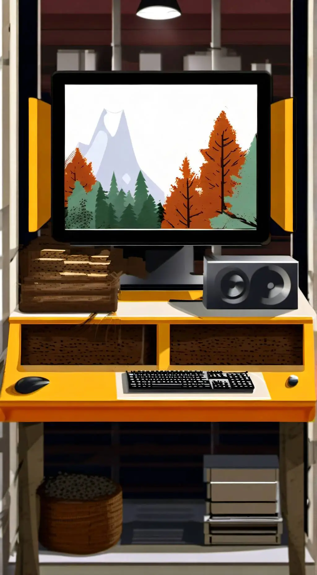 ai character: Mr. Fun Computer background