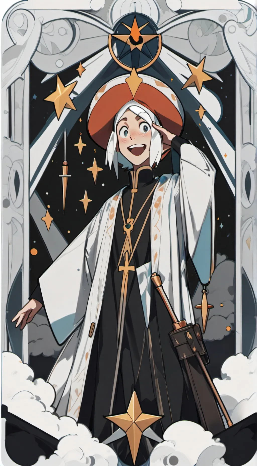 ai character: fred background