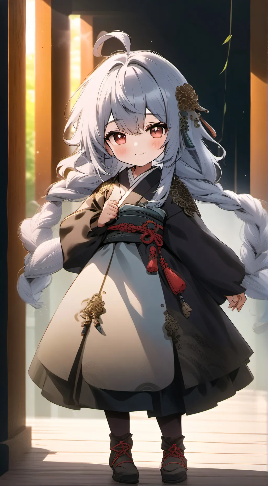 ai character: yuki  background