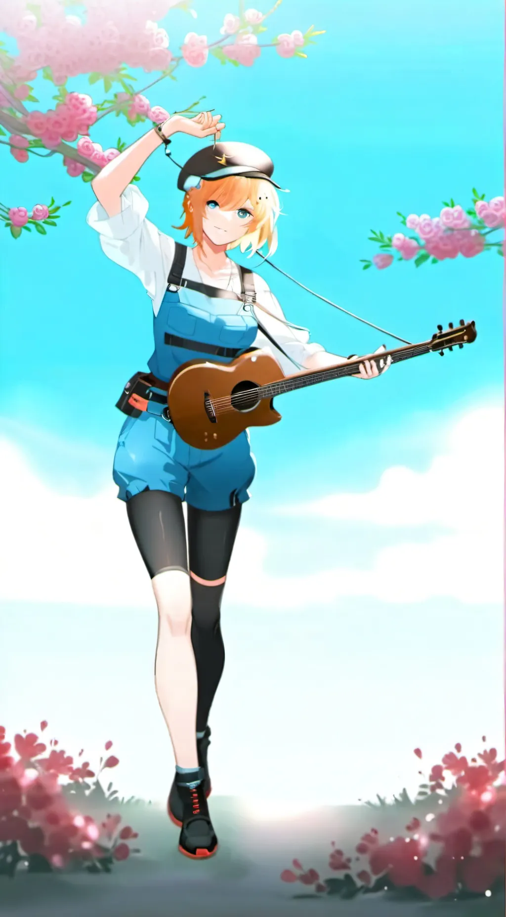 ai character: piss bed background