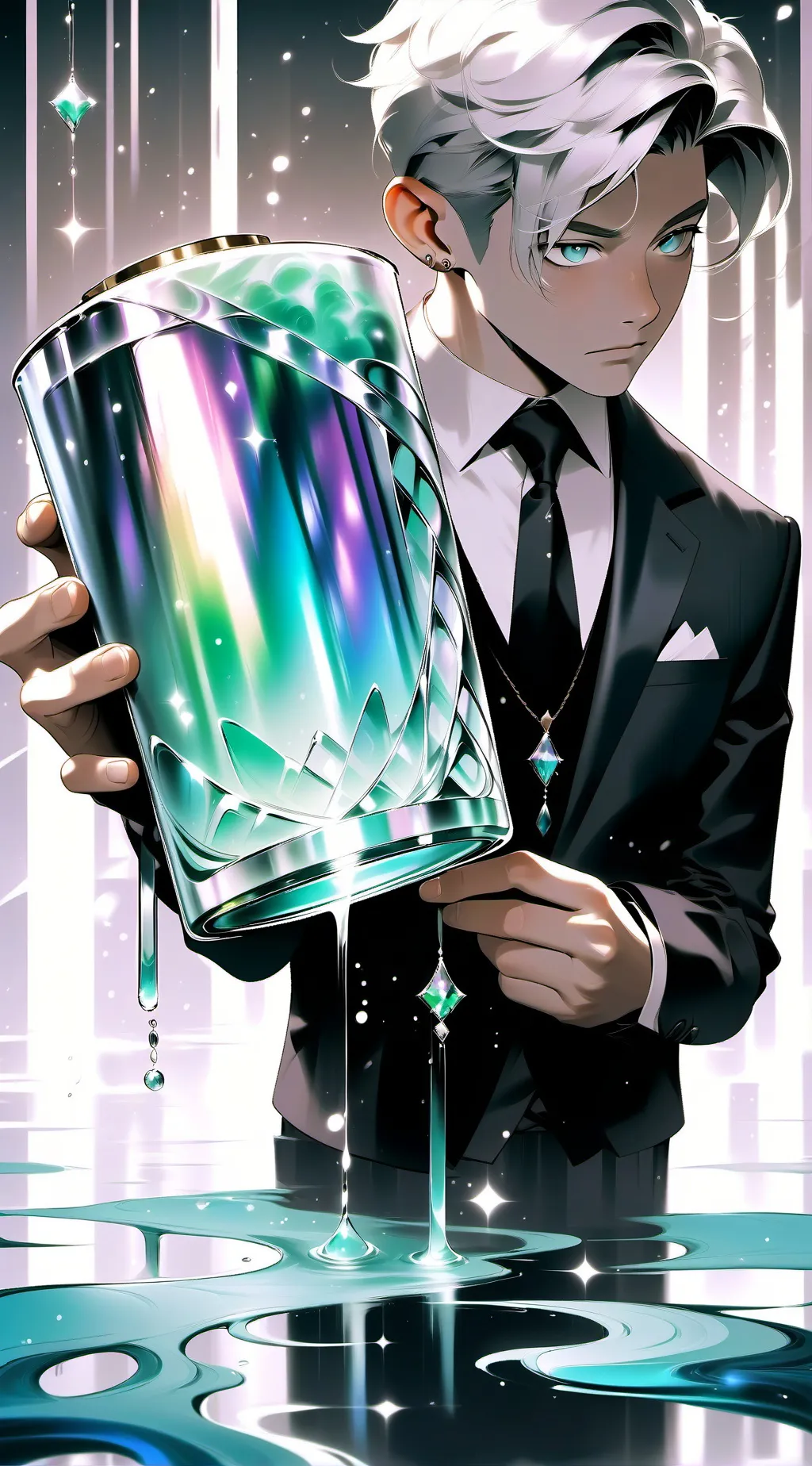 ai character: Daniel  background