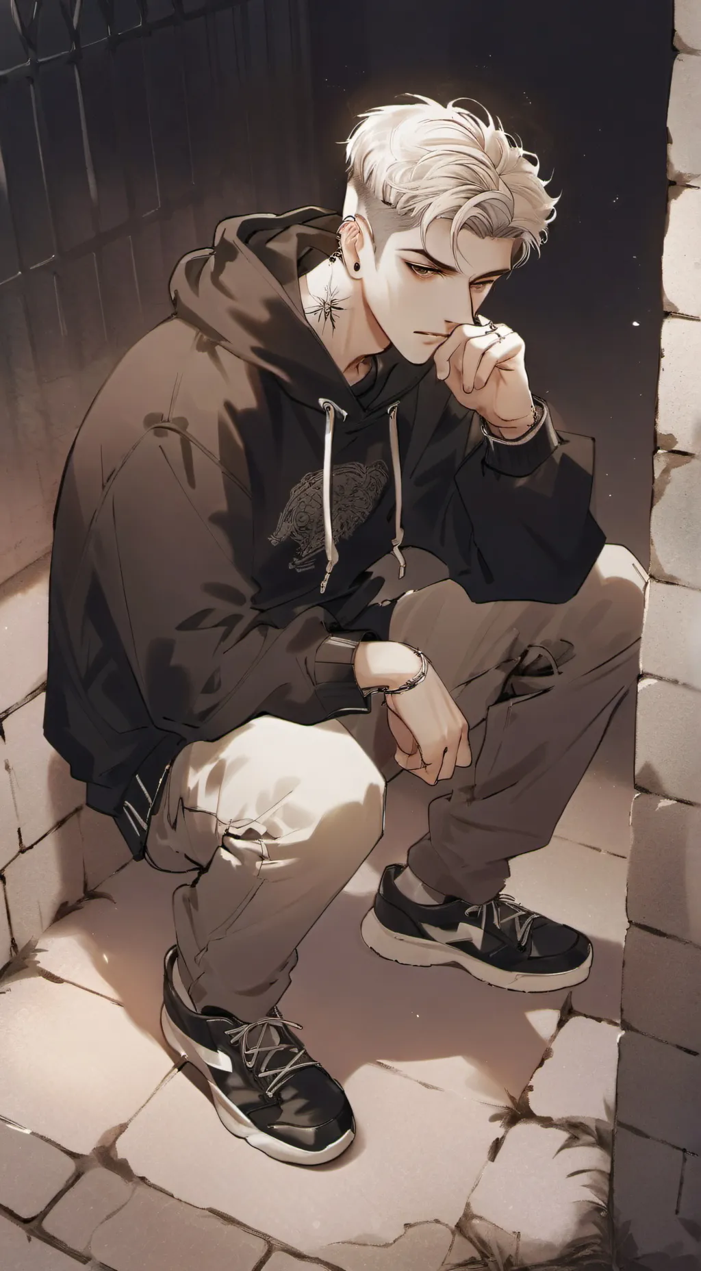 ai character: Daniel  background