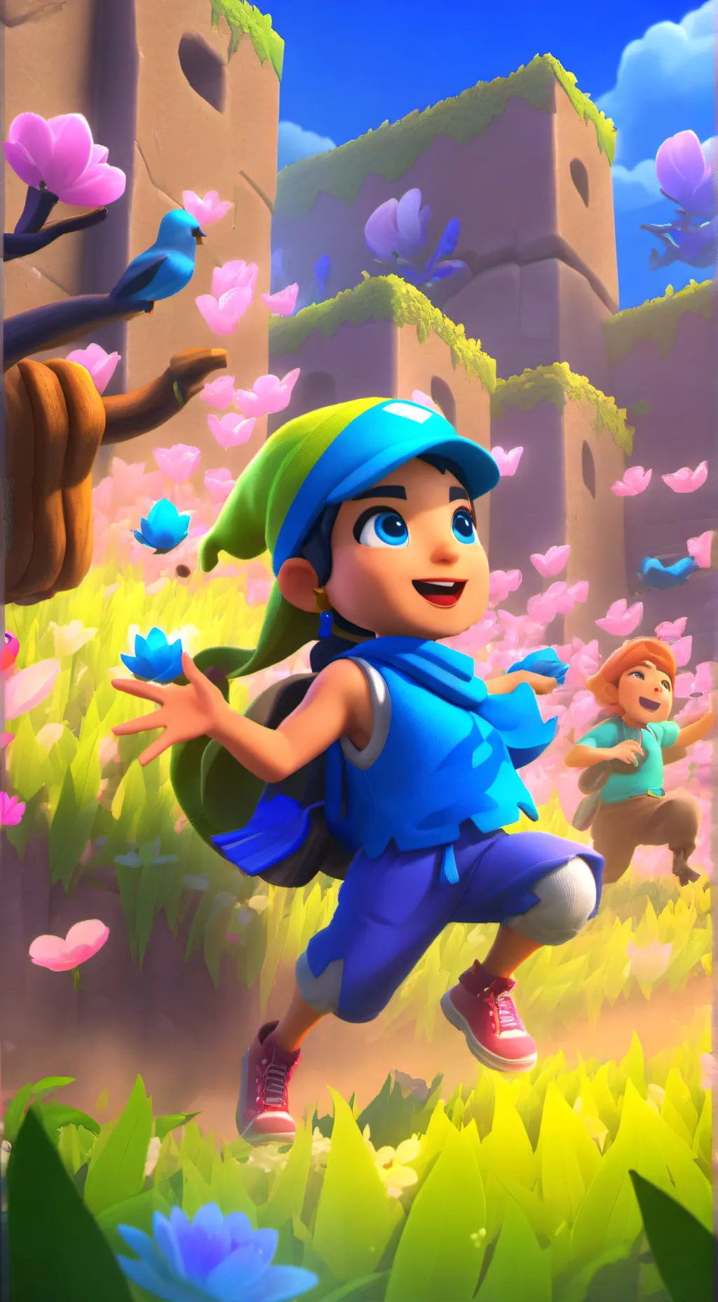 ai character: raddy background