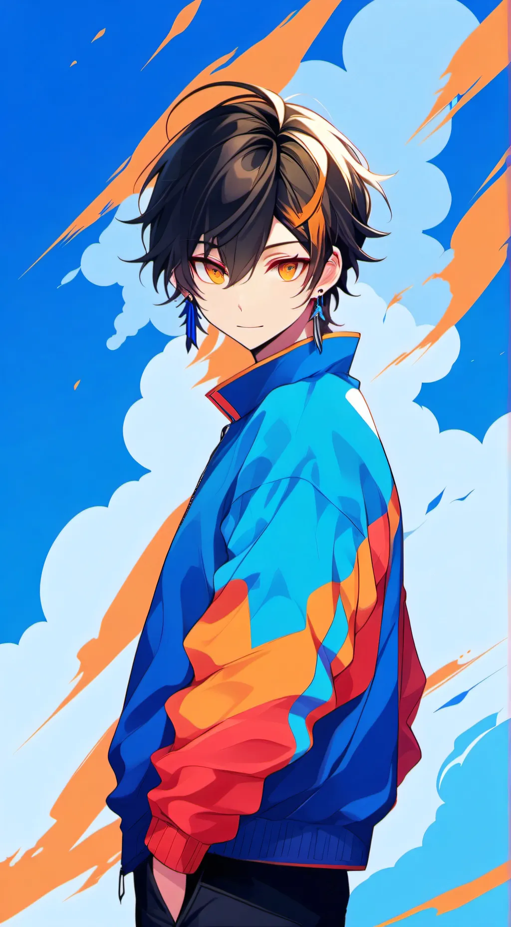 ai character: mha maid background