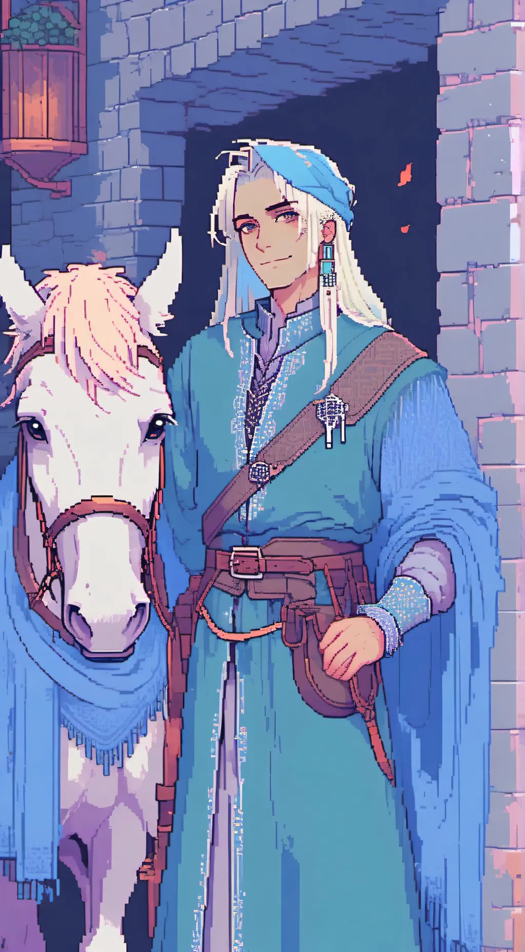 ai character: 📜Ludwig🛡 background