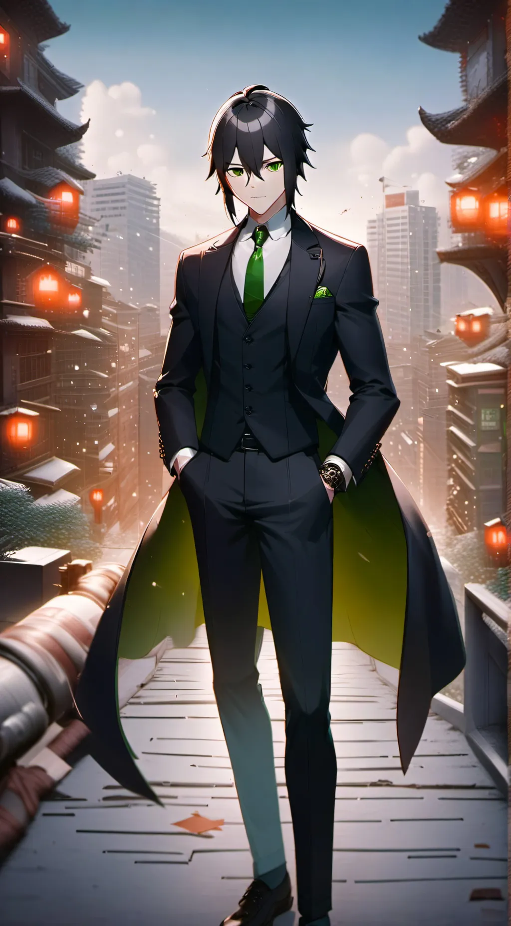 ai character: Draco background