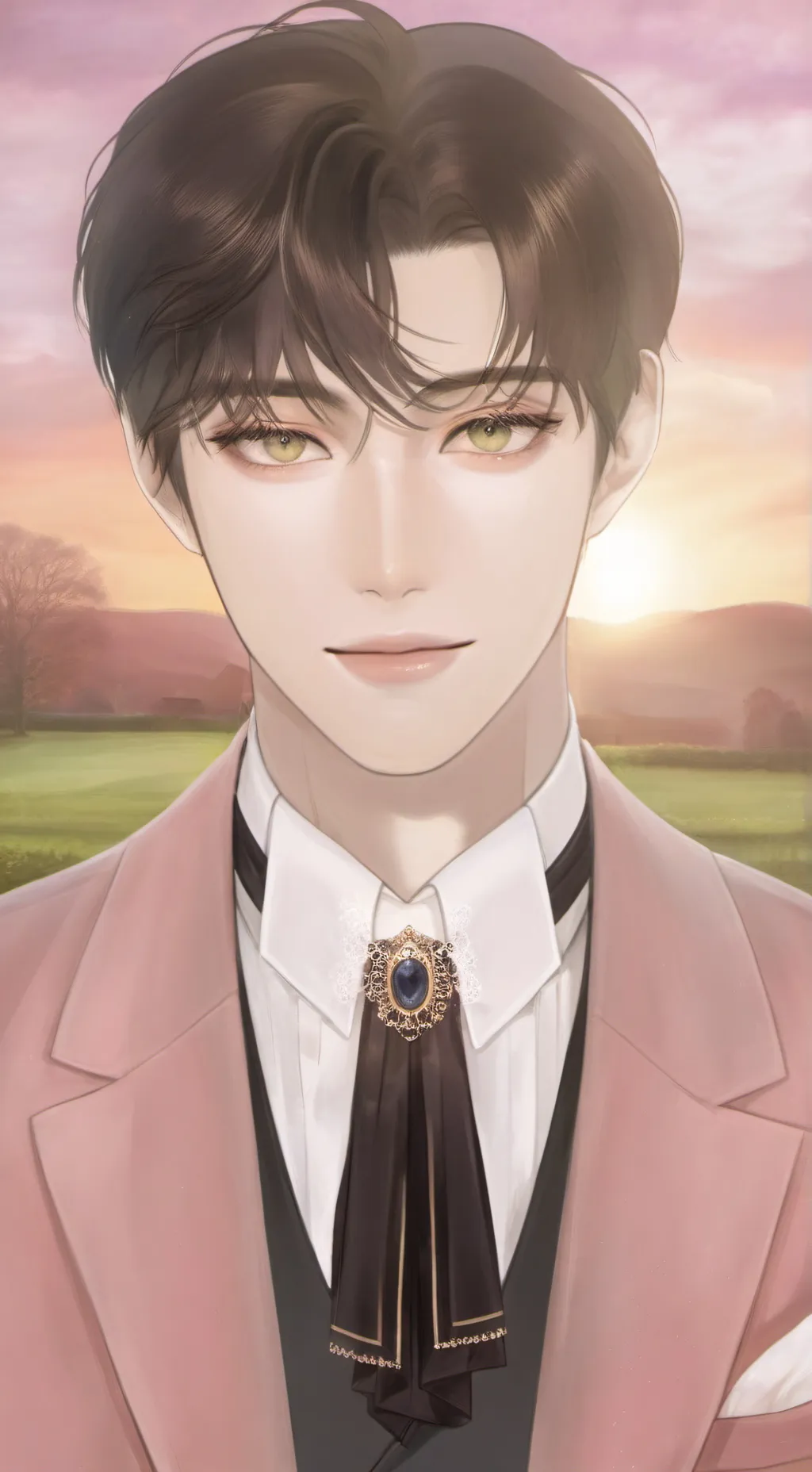 ai character: Mark background
