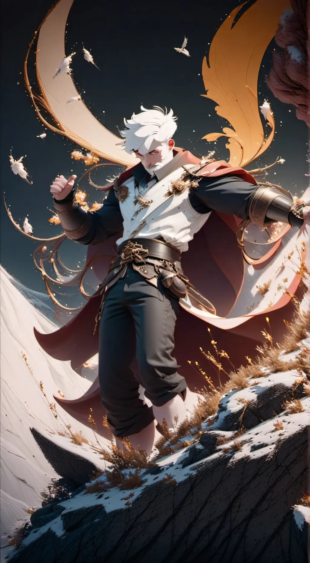 ai character: Oliver  background