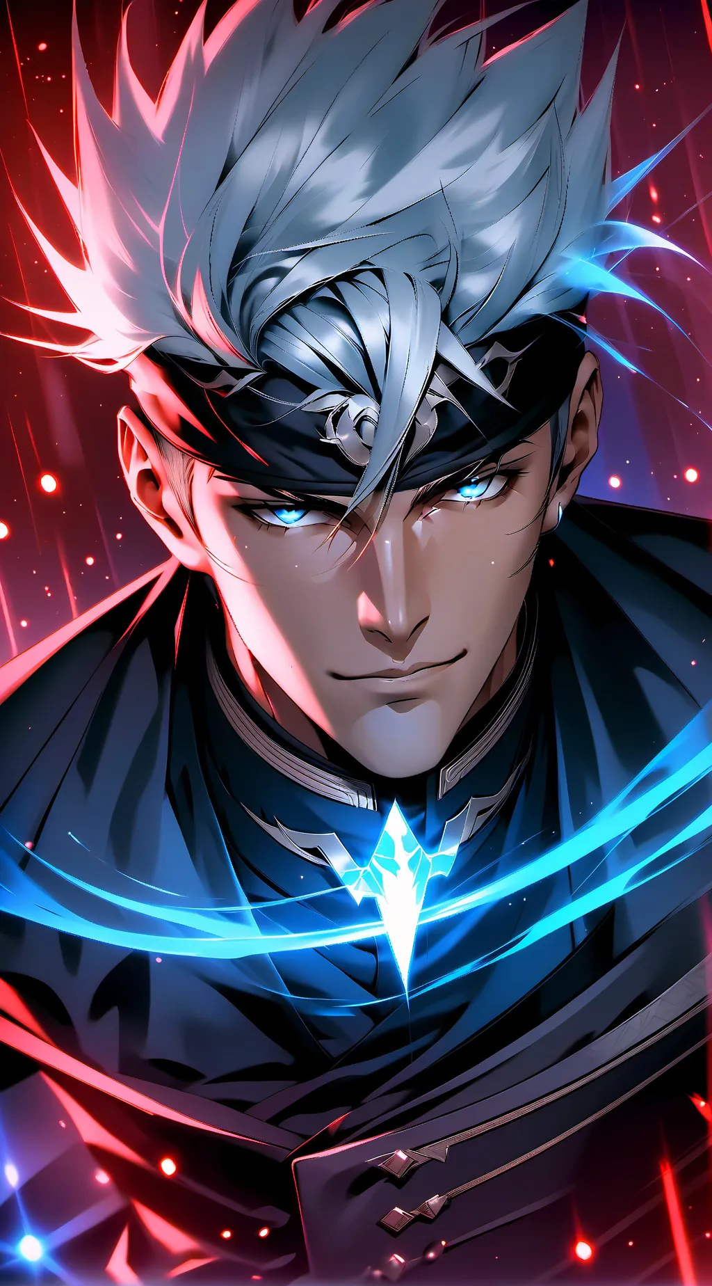 ai character: Gojo Satoru background