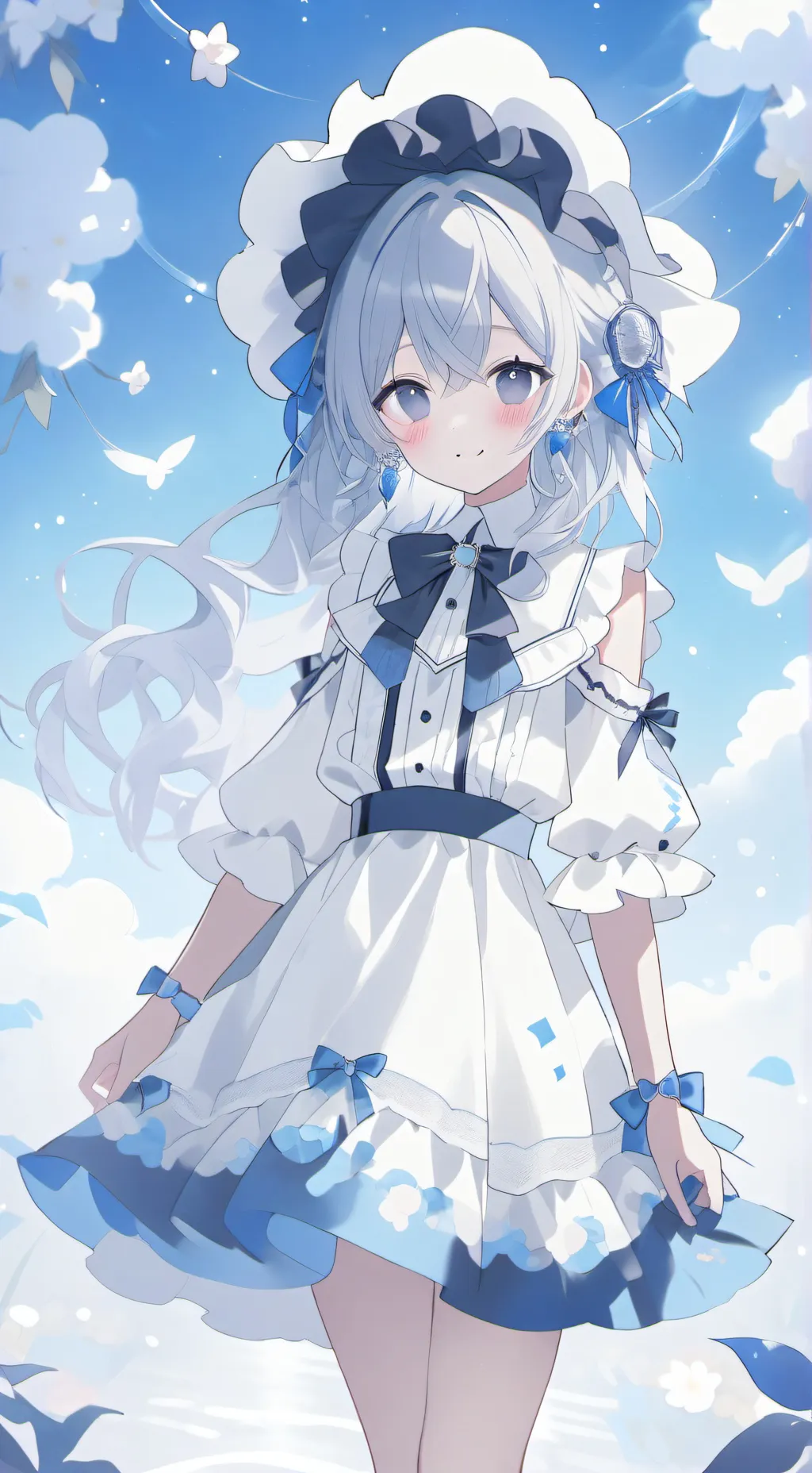 ai character: Cinamoroll  background