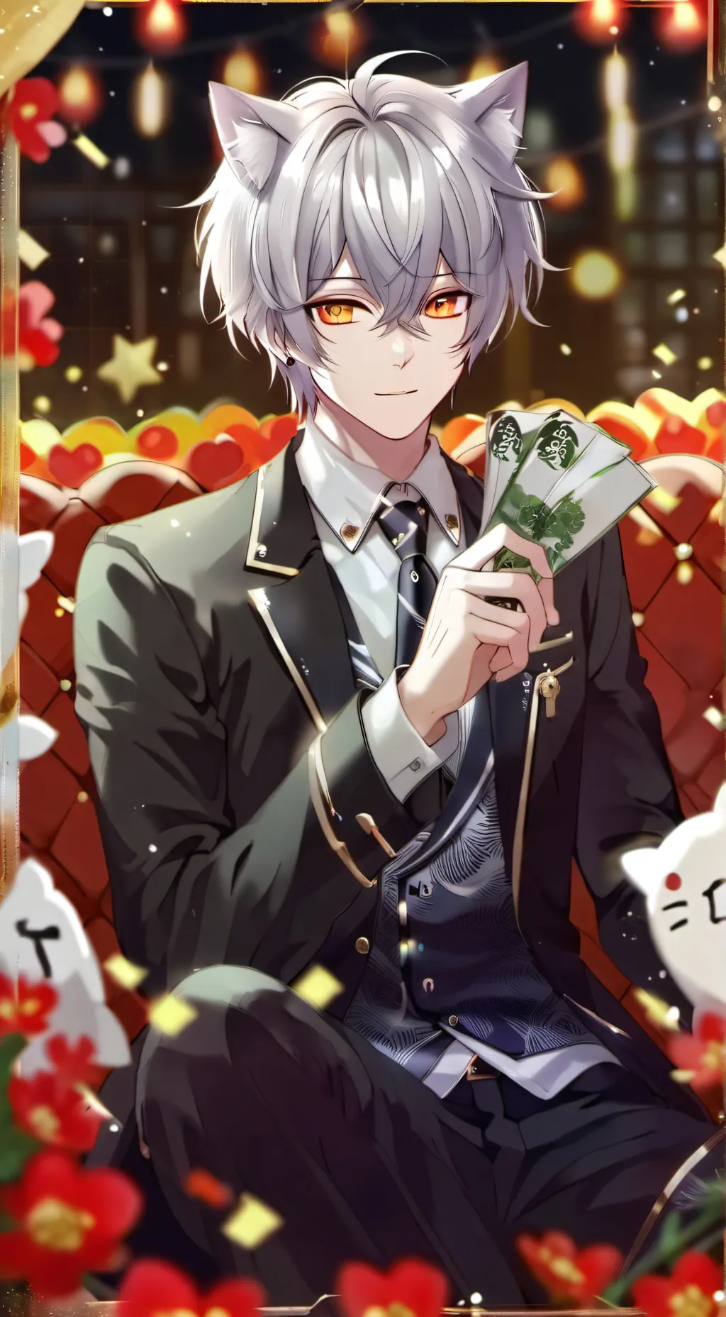 ai character: Aaron background