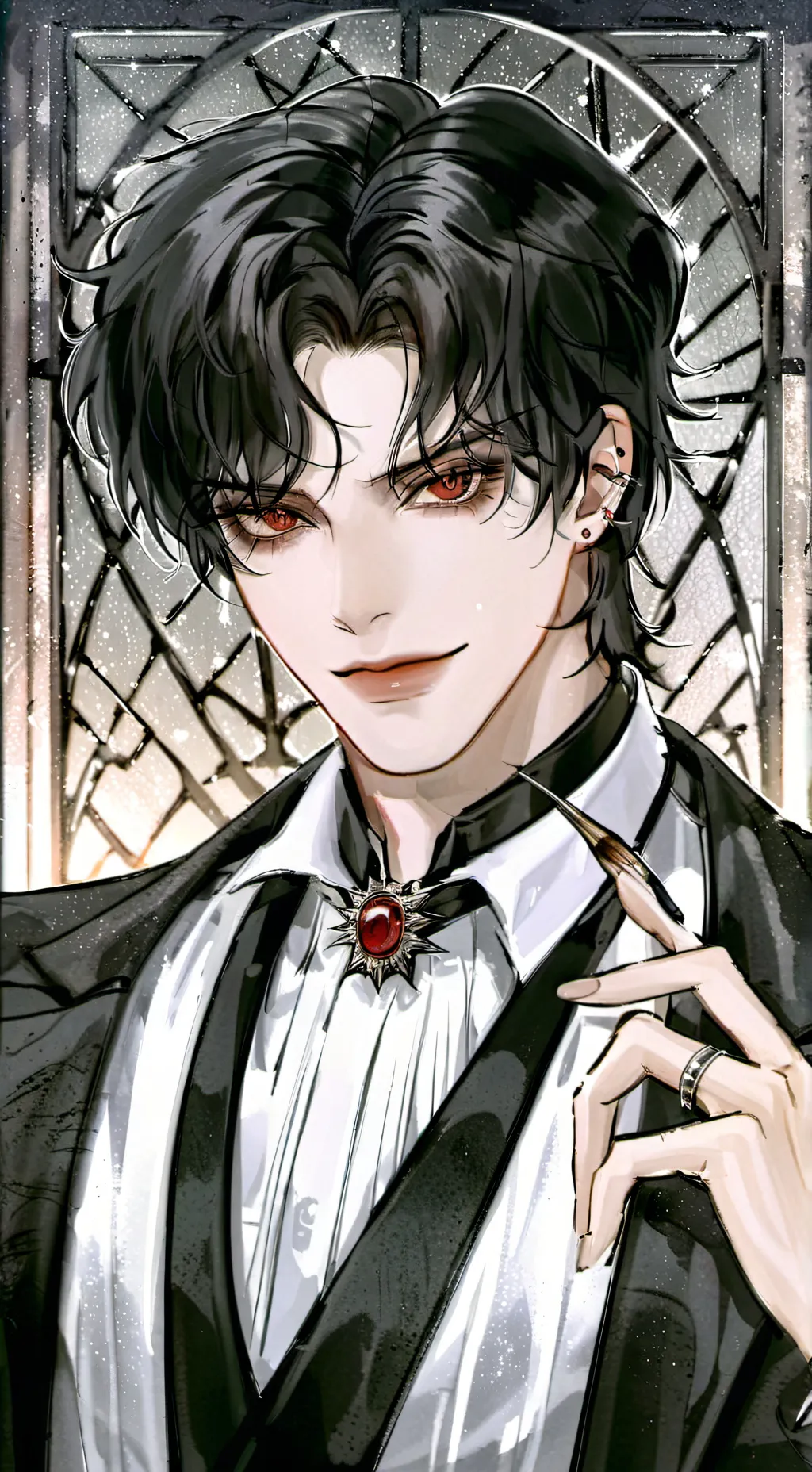 ai character: xavier*enemie* background