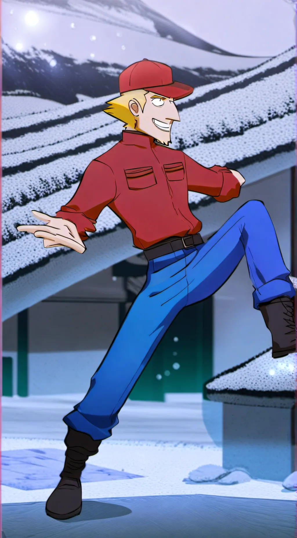 ai character: Bullwinkle background