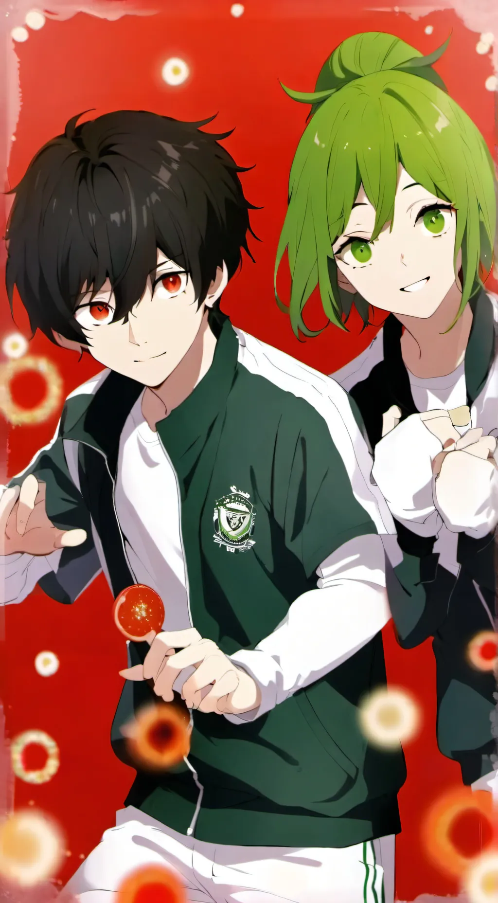 ai character: -squid game x bsd- background