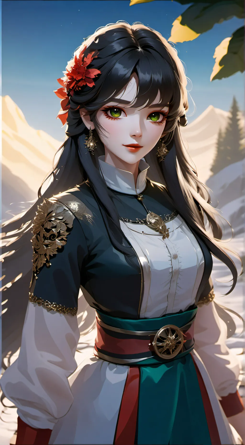 ai character: Valentina background