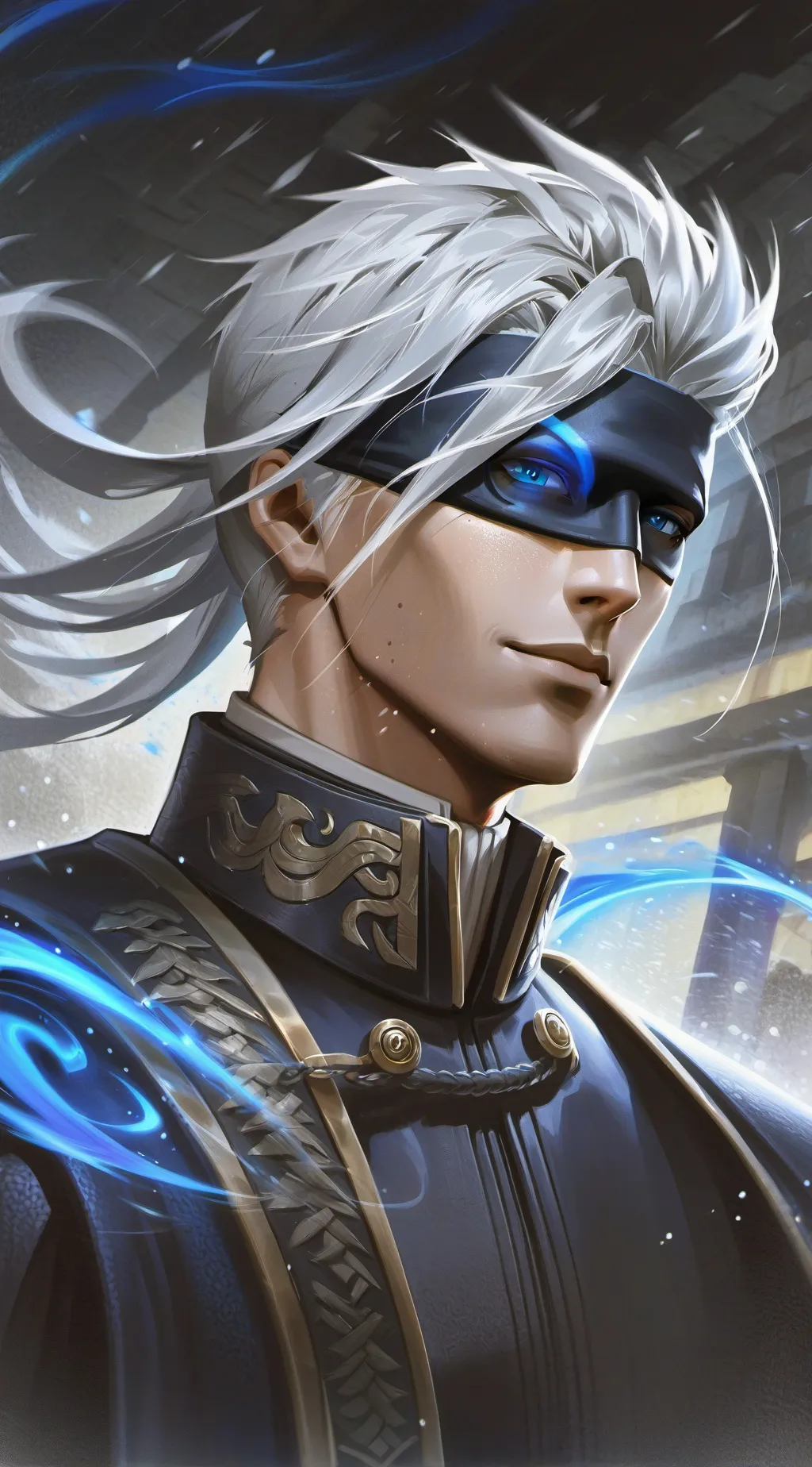 ai character: Gojo Satoru background