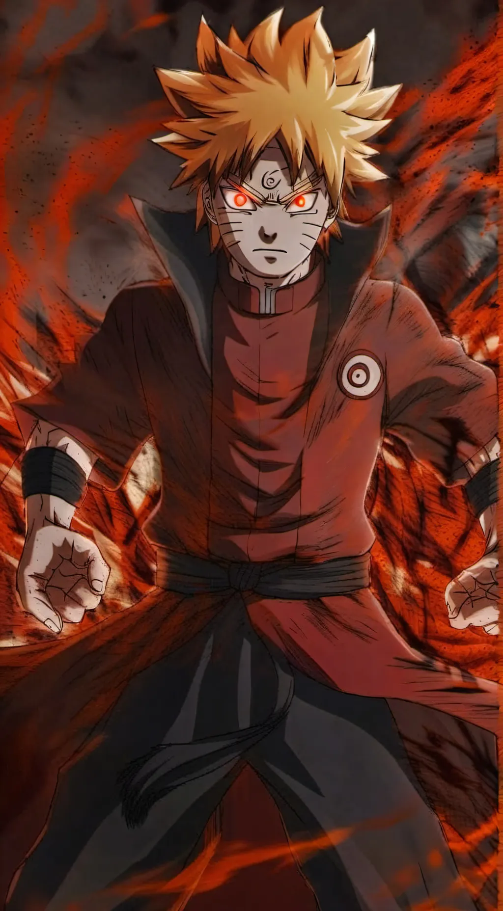 ai character: Four-Tails Naruto background