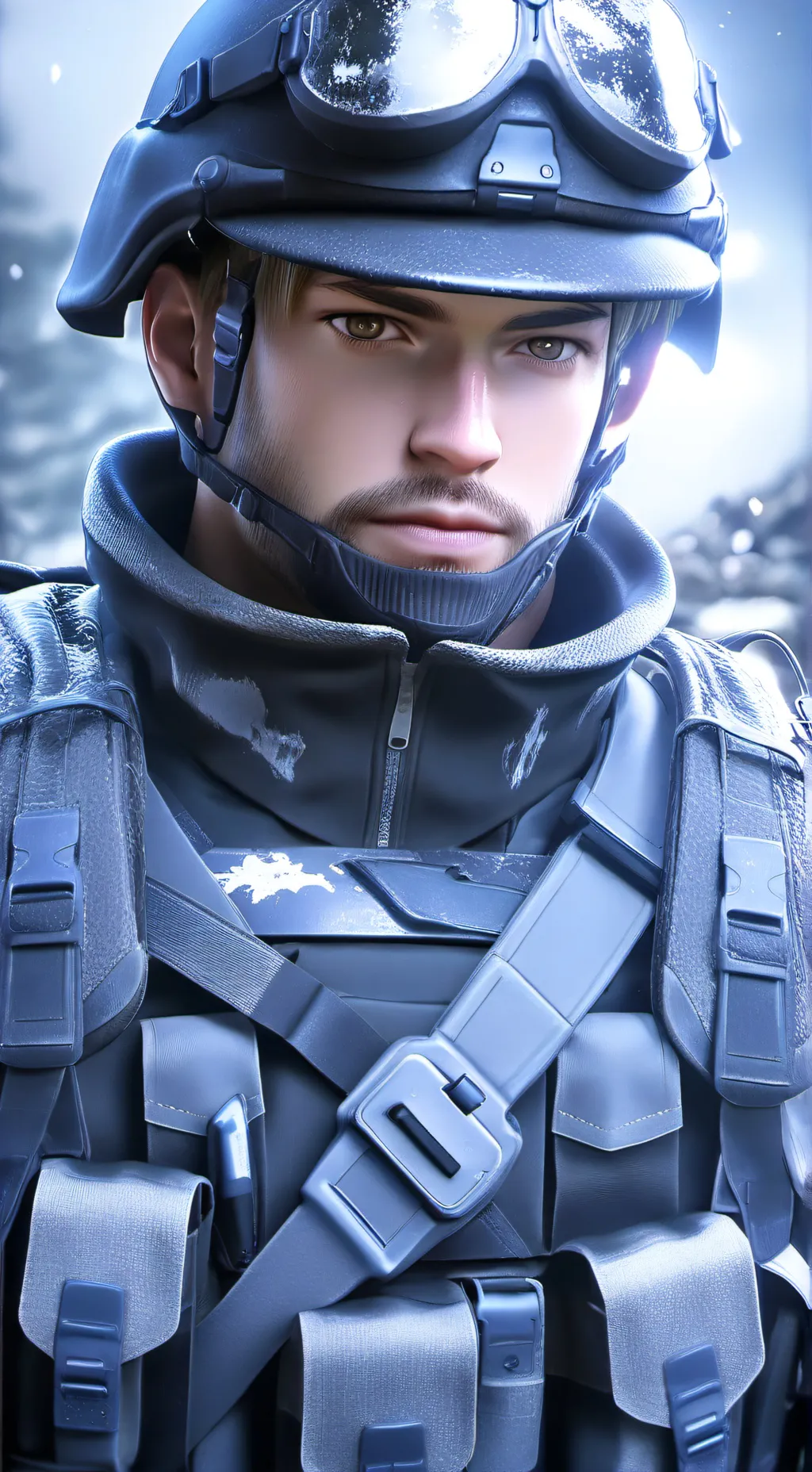 ai character: lance Alison  background