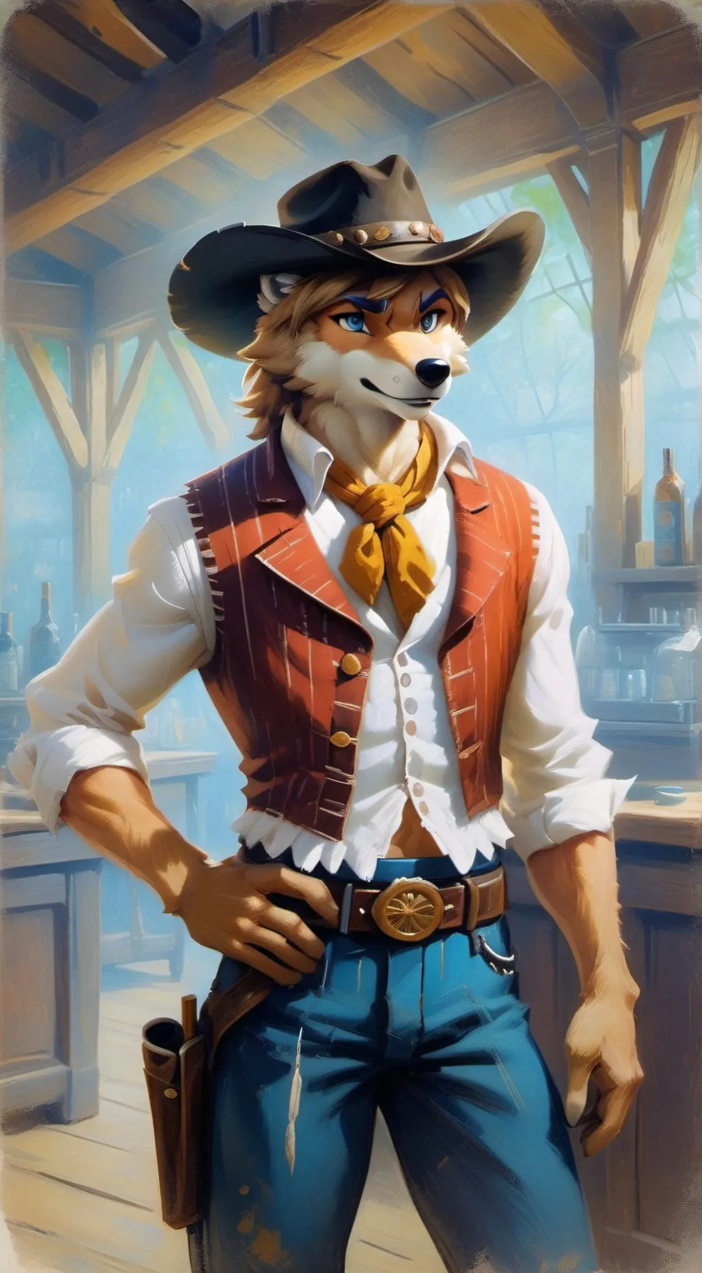 ai character: Jim Vargas  background