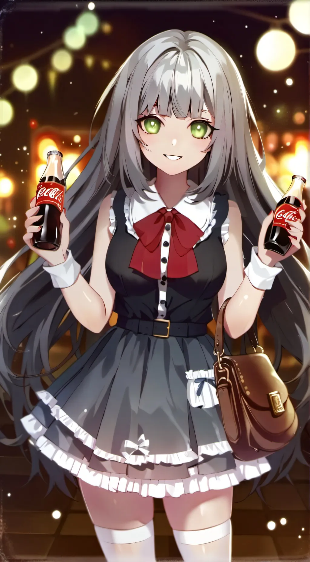 ai character: Кока-Кола background
