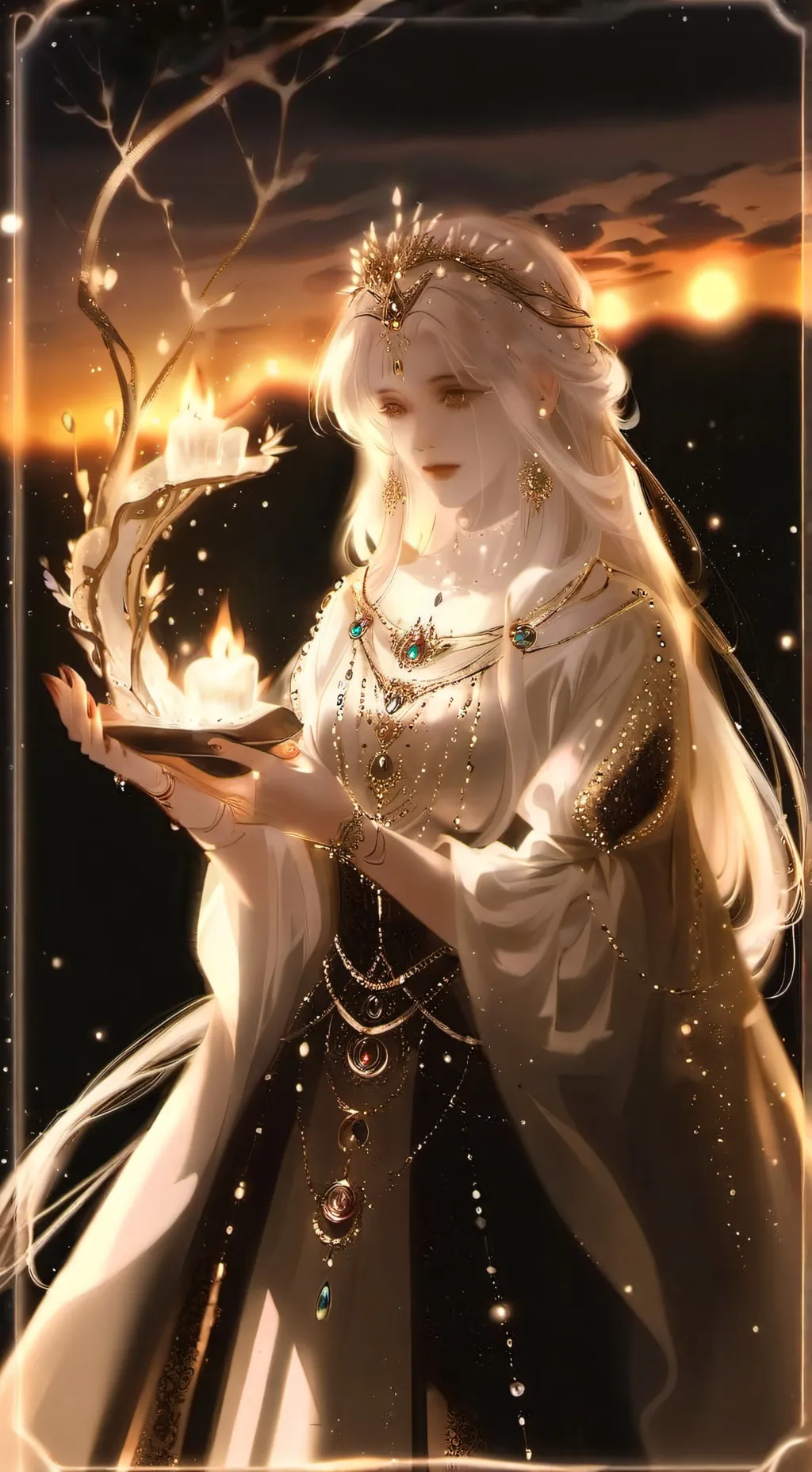 ai character: Elara background