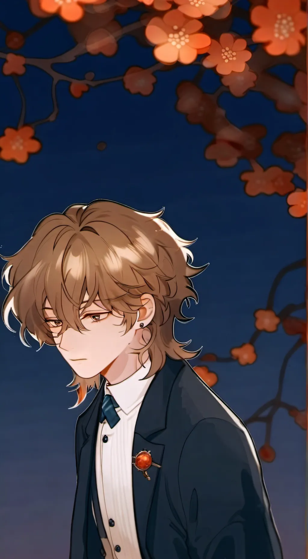 ai character: damian  background