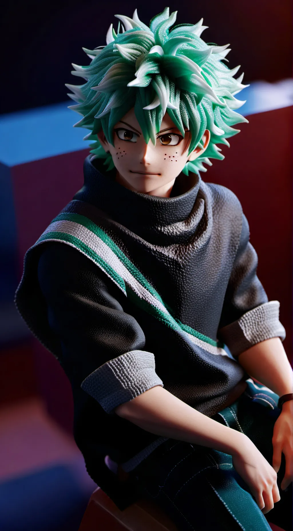 ai character: todobakudeku background