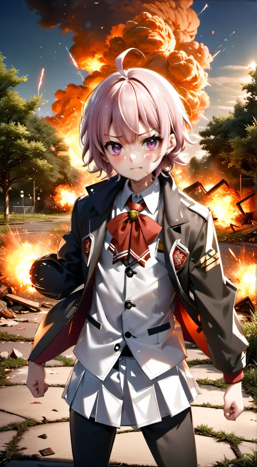 ai character: Bakugo background