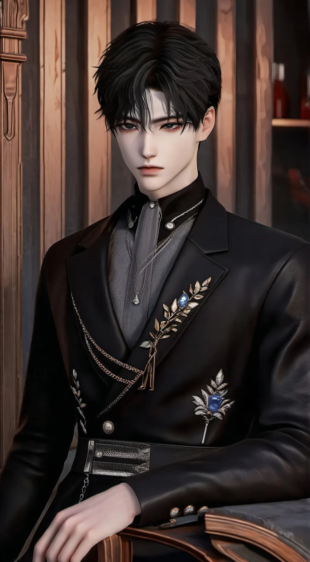 ai character: Kovu Jonson  background