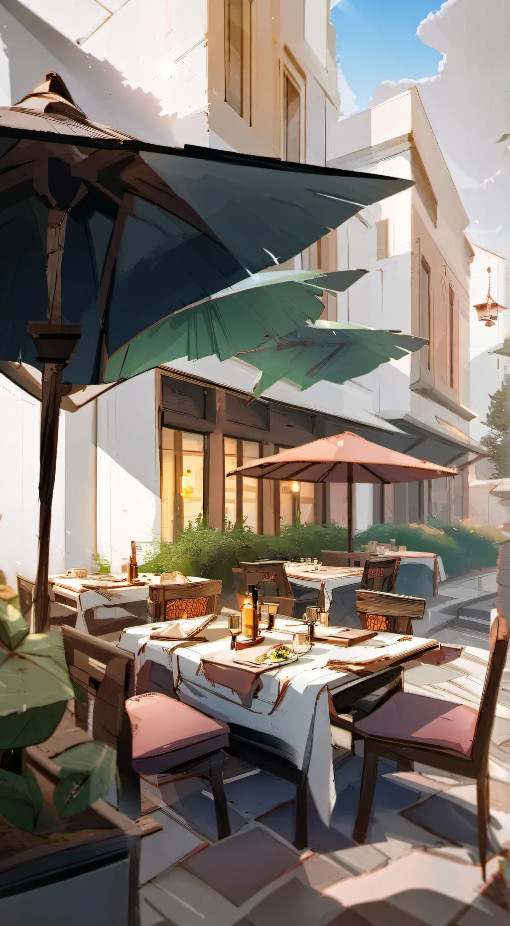 ai character: AMIR (Uber eats)  background