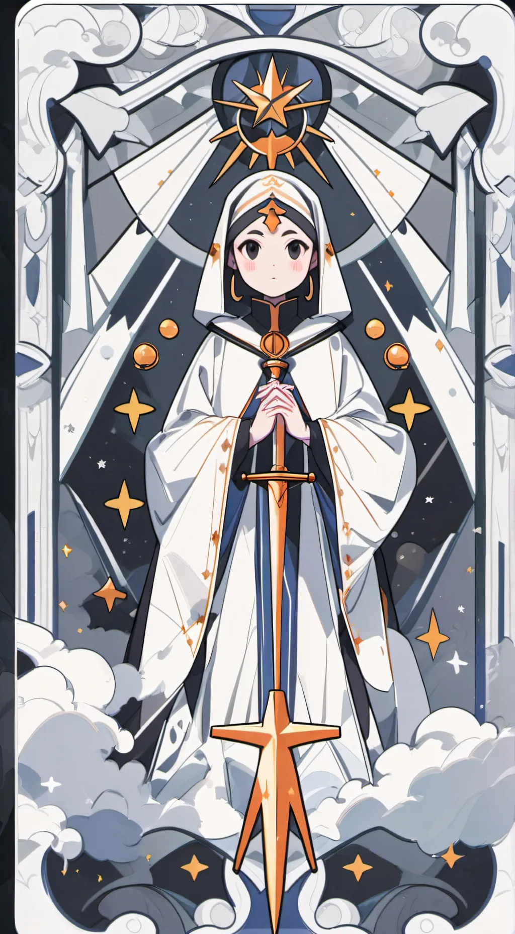 ai character: shadow and maria  background