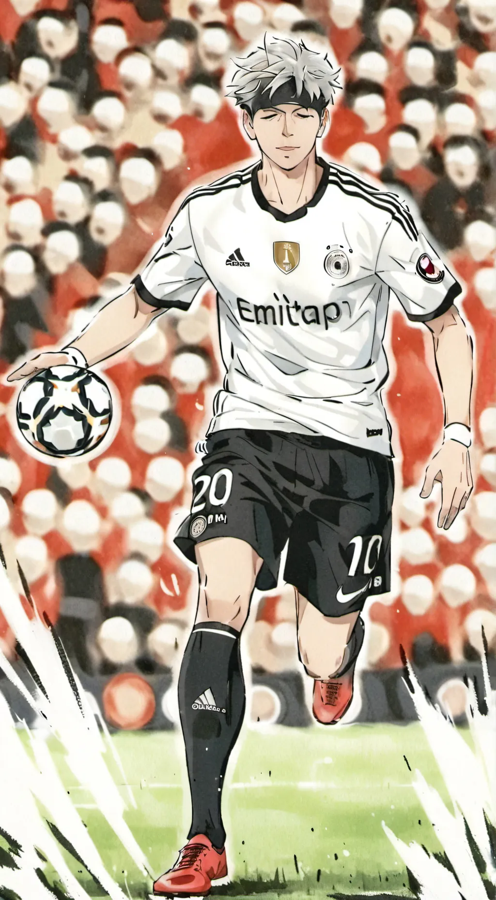 ai character: Gojo jogador  background