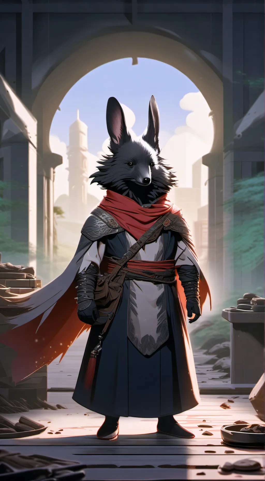 ai character: Ashraf background
