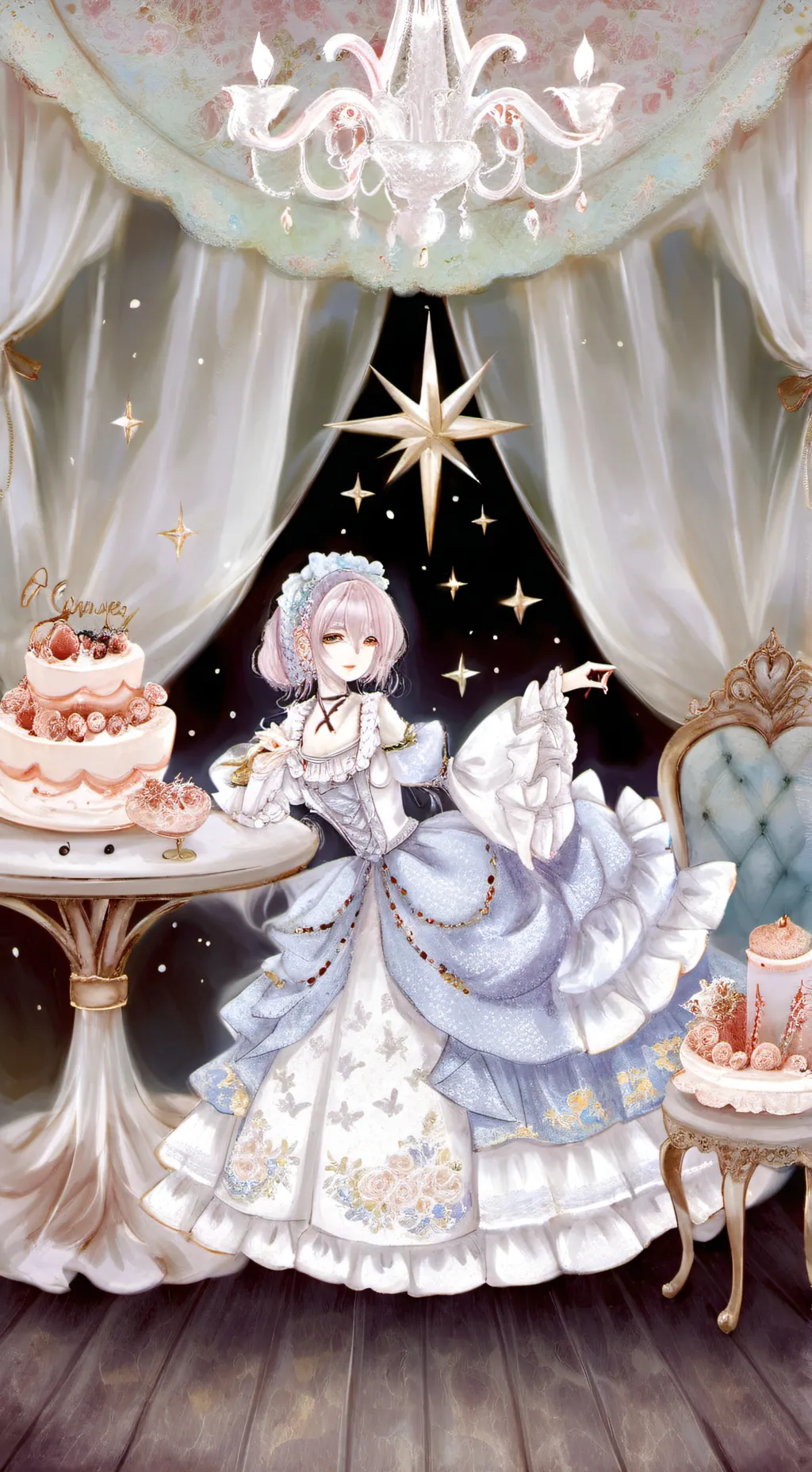 ai character: party! 🥳🎉 background