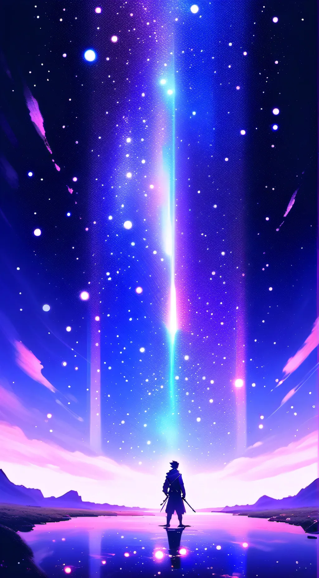 ai character: powerful man background