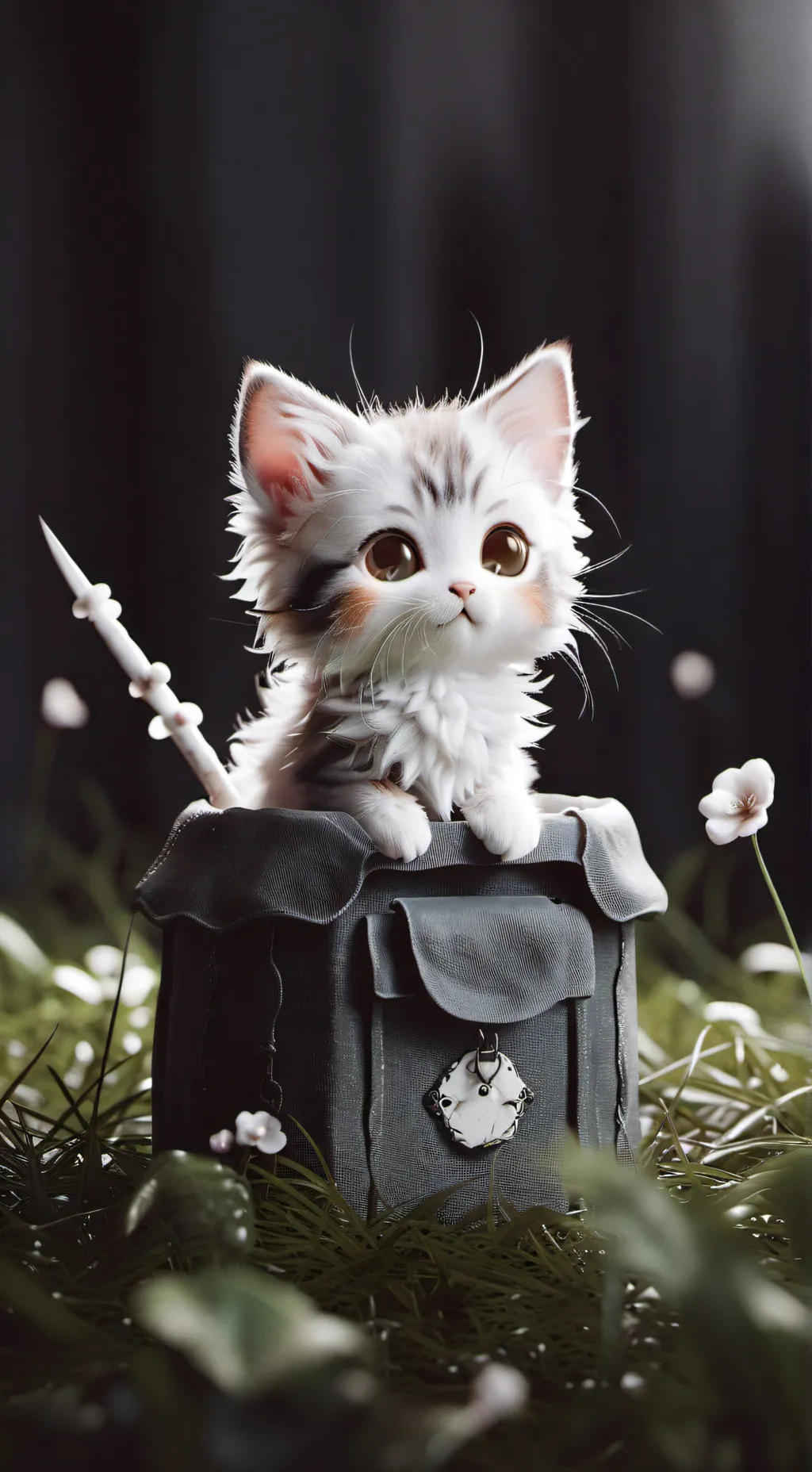 ai character: rose (kitten) background