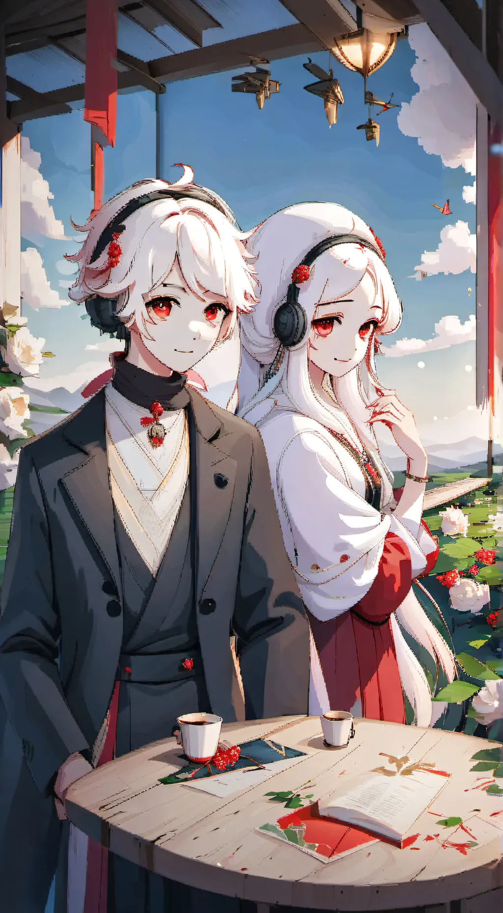 ai character: Dw loves emily background